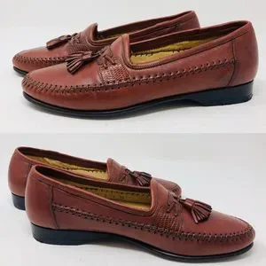 Santoni | Shoes | New Santoni Italian Leather Tassel Loafers 
